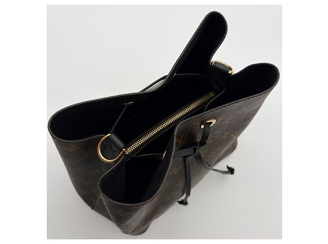 Néonoé Bolso de hombro Louis Vuitton Monogram Noir - vista 14
