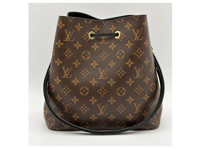 Néonoé Bolso de hombro Louis Vuitton Monogram Noir - vista 3