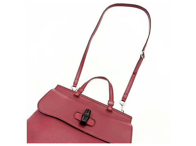 Borsa a tracolla Gucci Bamboo - vista 7