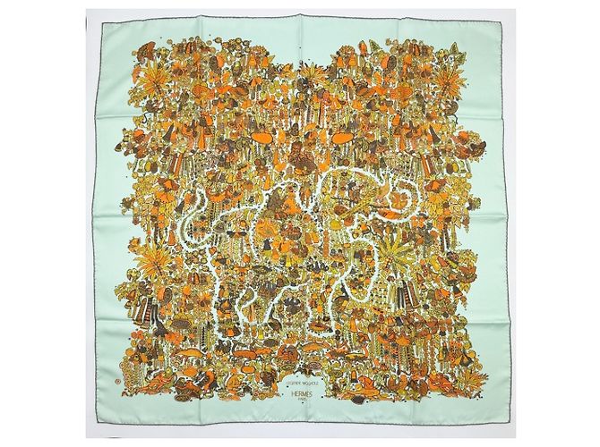 Foulard di seta Hermès - Mughal Legend - vista 2