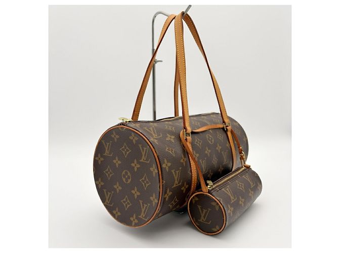 Papillon Louis Vuitton Monogram Boston Tote Bag - view 3