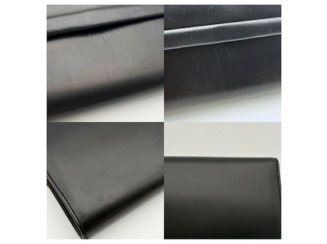 Gucci Schultertasche aus schwarzem Leder - Ansicht 11