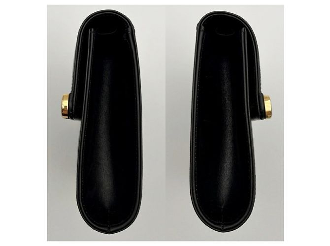 Gucci Schultertasche aus schwarzem Leder - Ansicht 5