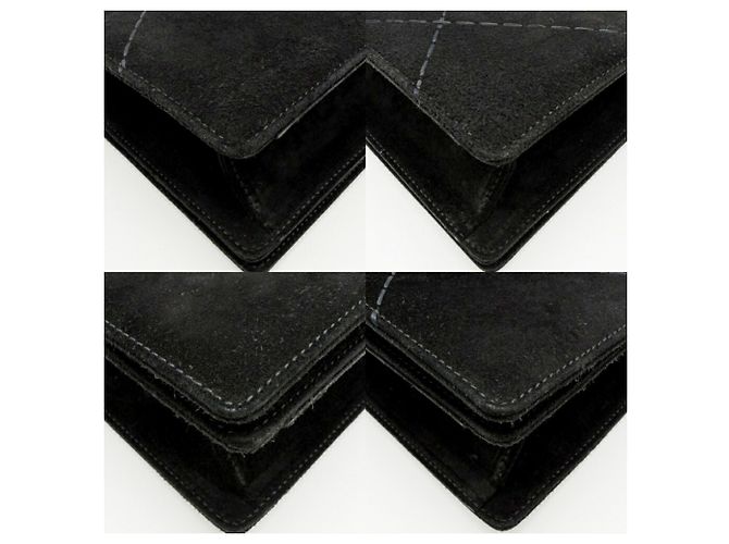 Borsa in camoscio nero Salvatore Ferragamo - vista 13