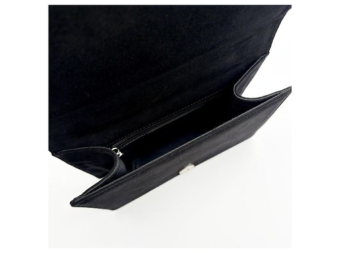 Borsa in camoscio nero Salvatore Ferragamo - vista 18