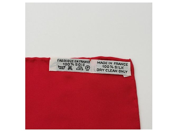 Hermès Foulard in seta multicolore Hermes - vista 14