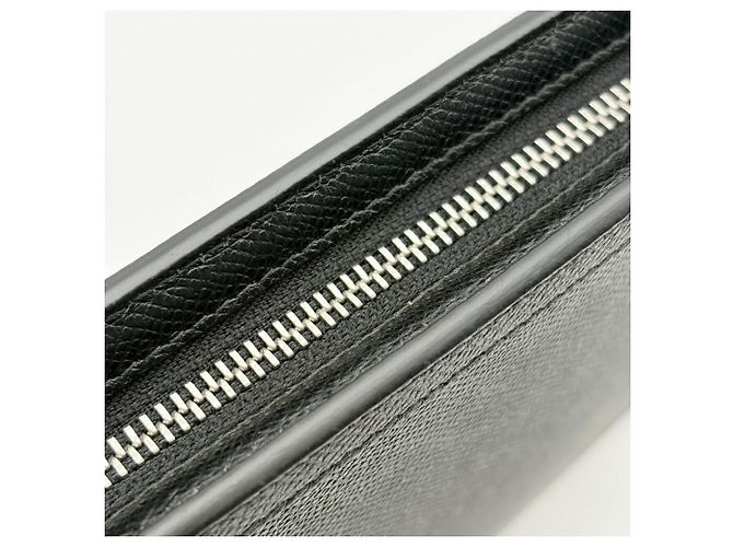 Pochette in pelle nera da uomo Burberry - vista 13