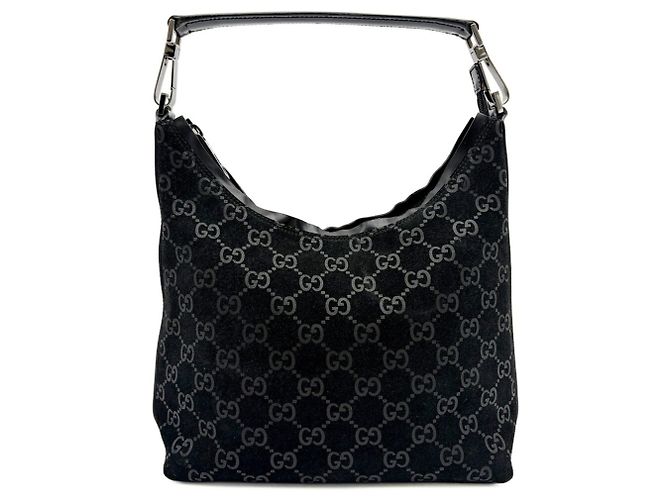 Gucci GG Schultertasche aus Wildleder - Ansicht 2