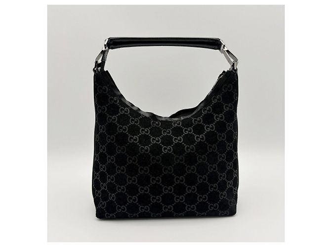 Gucci GG Schultertasche aus Wildleder - Ansicht 3