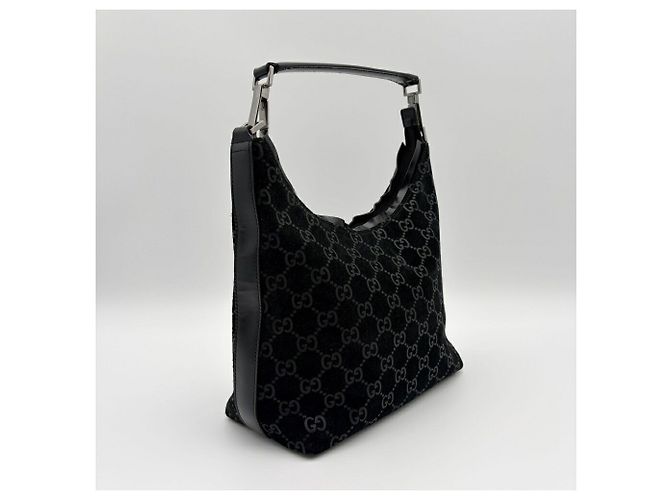 Gucci GG Schultertasche aus Wildleder - Ansicht 4