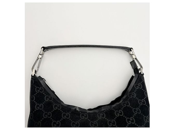 Gucci GG Schultertasche aus Wildleder - Ansicht 9