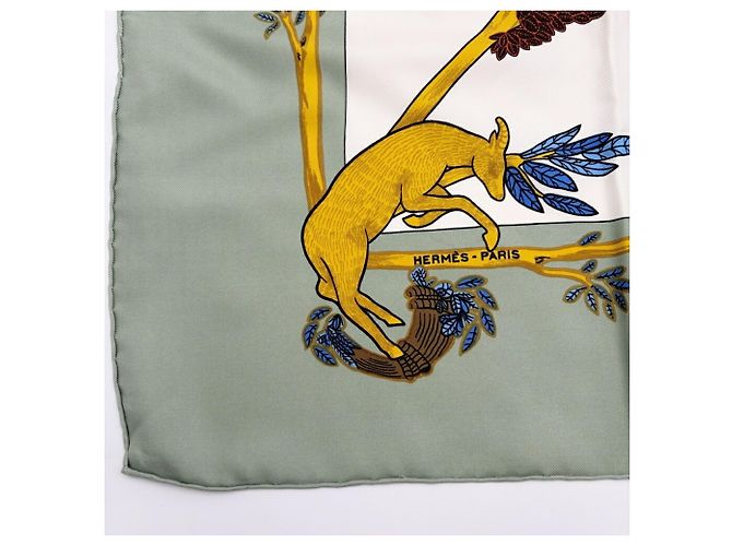 Hermès Carré 90 Alphabet III Foulard di seta - vista 3