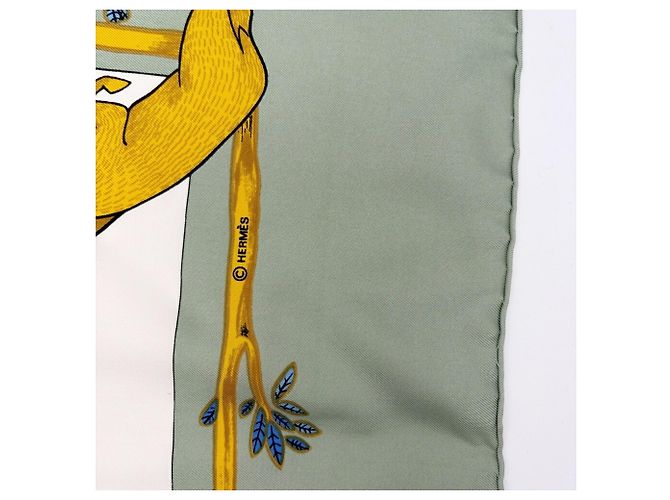 Hermès Carré 90 Alphabet III Foulard di seta - vista 5