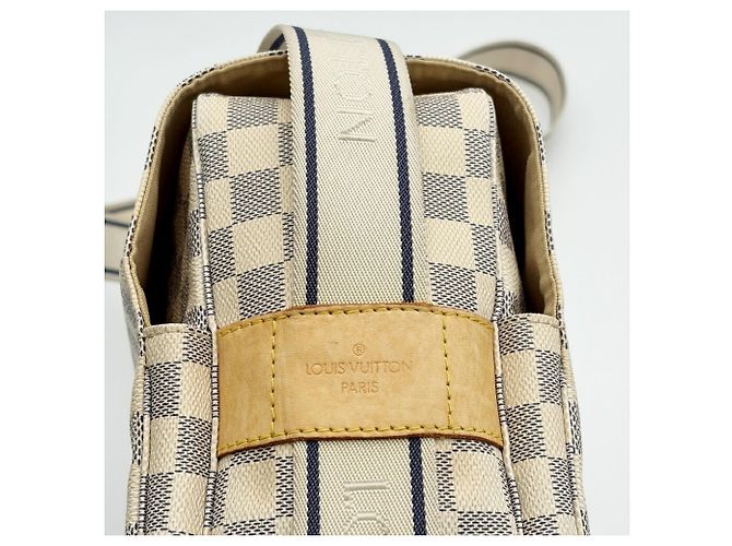 Borsa a tracolla Louis Vuitton Damier Azur - vista 10