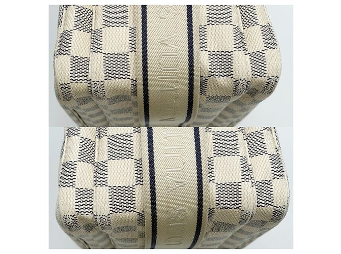 Borsa a tracolla Louis Vuitton Damier Azur - vista 12
