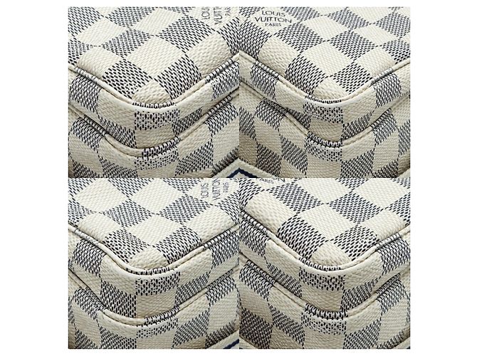 Borsa a tracolla Louis Vuitton Damier Azur - vista 13