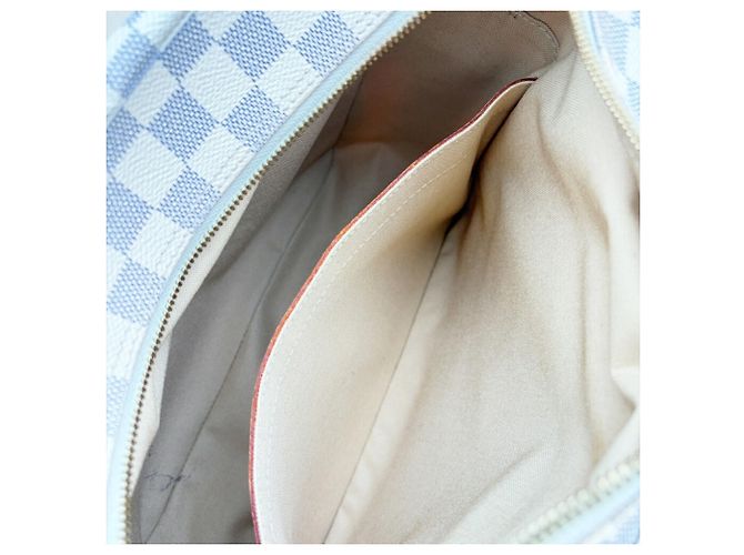 Borsa a tracolla Louis Vuitton Damier Azur - vista 19