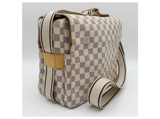 Borsa a tracolla Louis Vuitton Damier Azur - vista 4