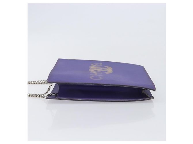 Chanel Vintage Holographic Chain Vinyl Small - Ansicht 4