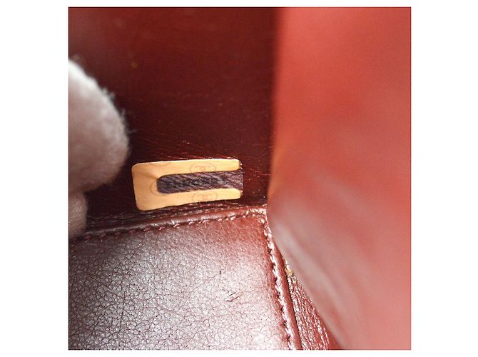Chanel Vintage Trapezoid CC Flap Leather Medium - vista 5