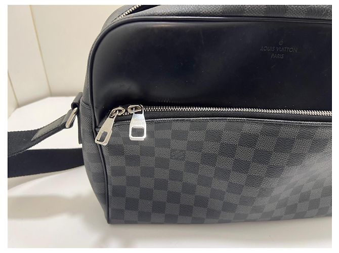Bolsa de ombro Louis Vuitton Damier Graphite - vista 3