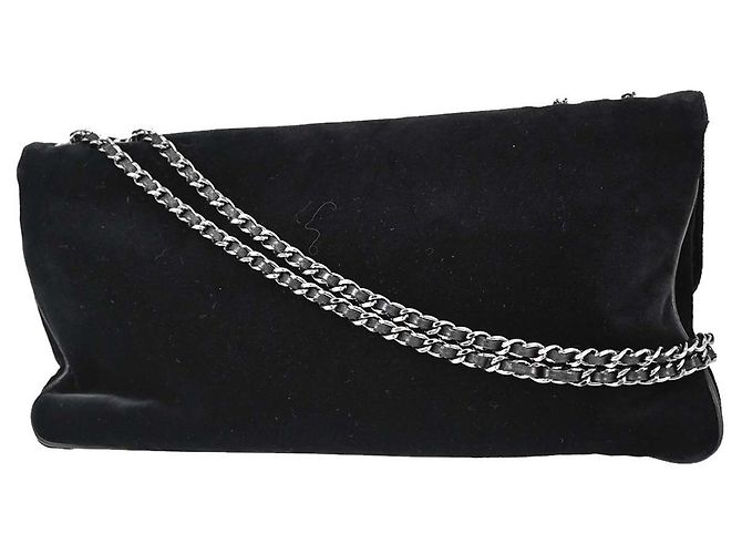 Chanel Giant Mademoiselle Lock Chain Velvet Medium - vista 2