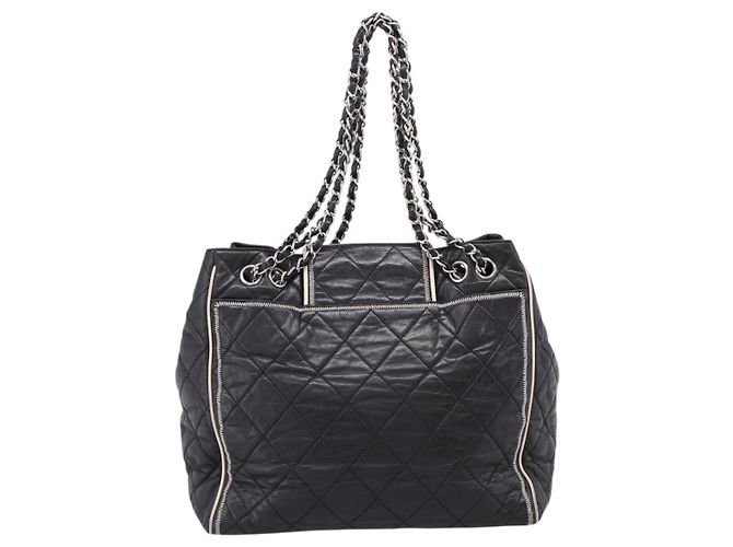 Chanel North South Mademoiselle Lock Quilted Leather Large - Ansicht 2