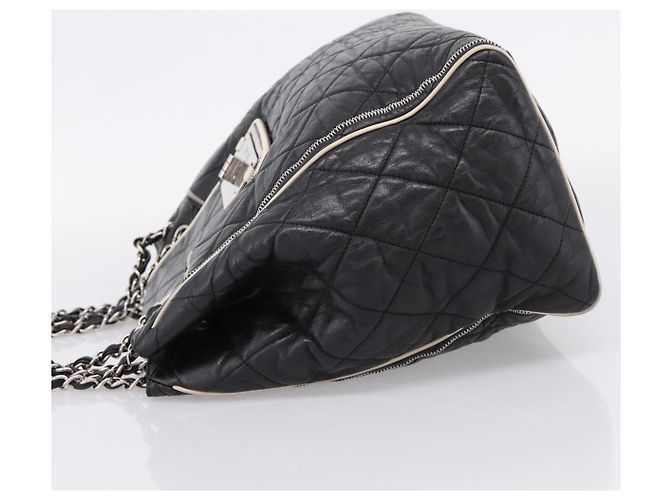 Chanel North South Mademoiselle Lock Quilted Leather Large - Ansicht 3
