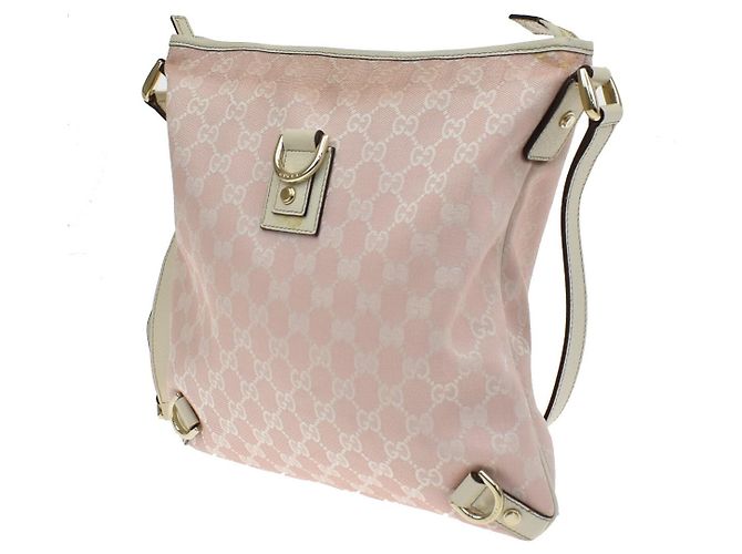 Borsa a tracolla Gucci Abbey D-Ring in GG Canvas - vista 3