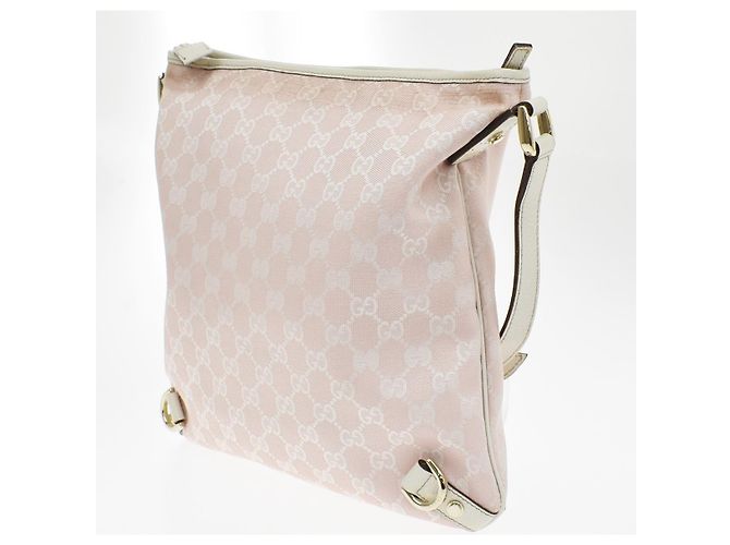 Borsa a tracolla Gucci Abbey D-Ring in GG Canvas - vista 4
