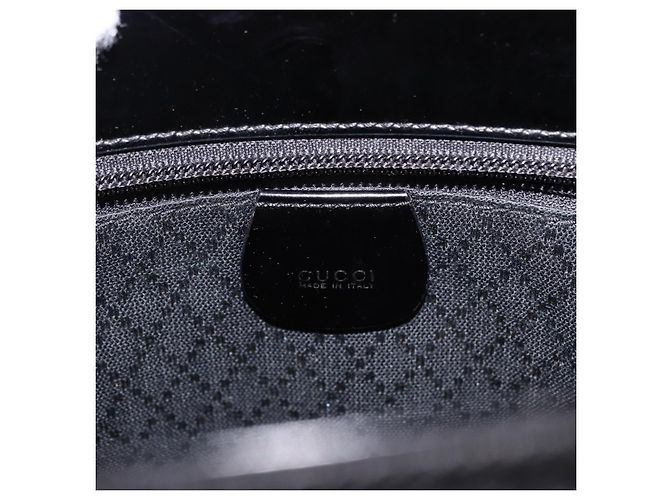 Gucci Vintage Bamboo Handle Canvas - view 6