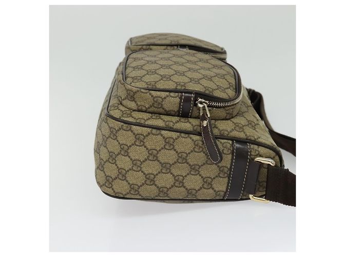 Borsa Messenger Gucci Double Pocket GG Coated Canvas Large - vista 4