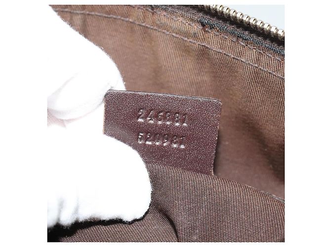 Borsa Messenger Gucci Double Pocket GG Coated Canvas Large - vista 7
