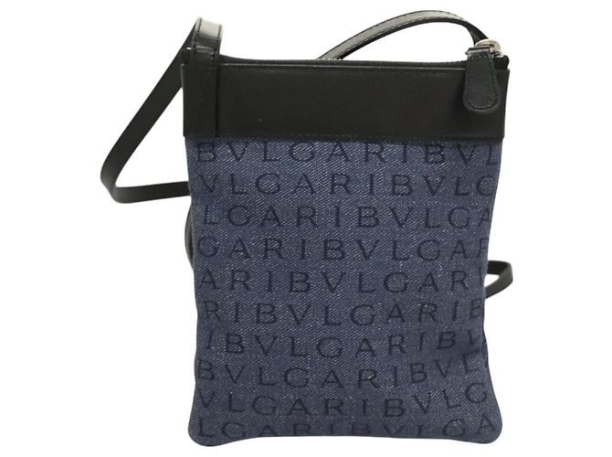 Bulgari Bvlgari Logomania Canvas with Leather - vue 2
