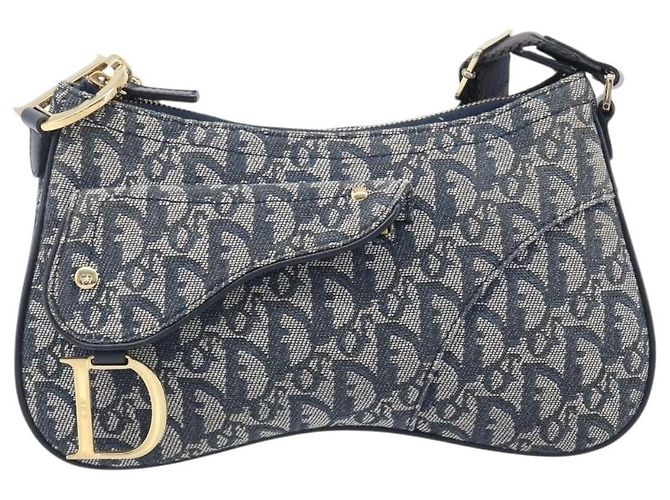 Christian Dior Saddle Messenger Oblique Canvas - vista 2