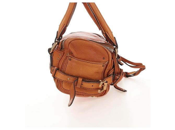 Chloé Chloe Paddington Lock Leather Medium - vista 5