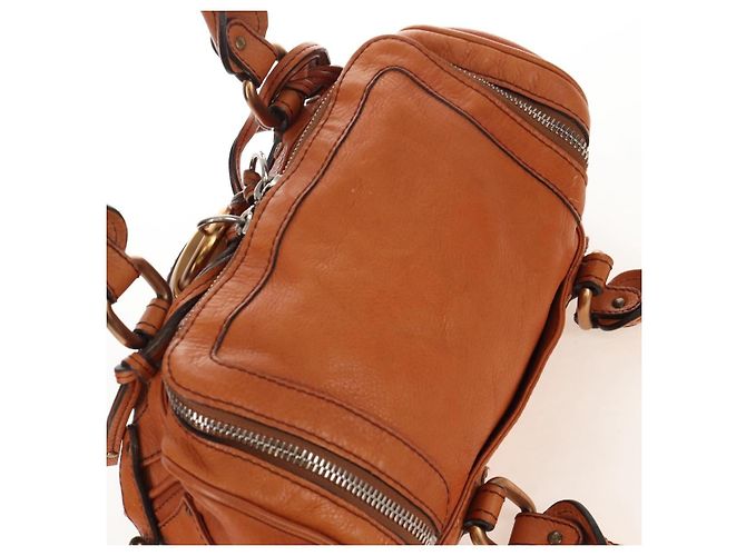 Chloé Chloe Paddington Lock Leather Medium - vista 6