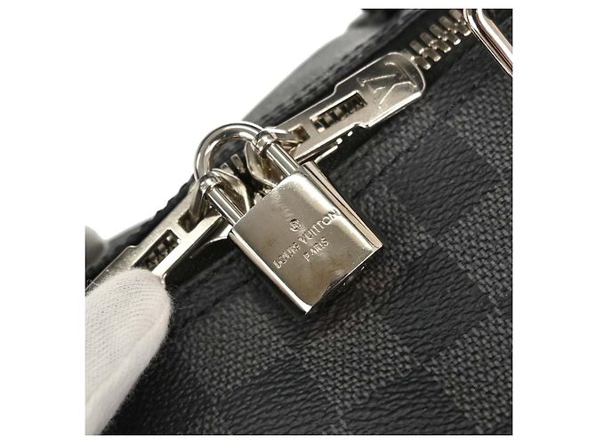 Louis Vuitton Keepall Bandouliere Damier Graphite 55 - vista 5