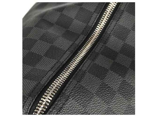Louis Vuitton Keepall Bandouliere Damier Graphite 55 - vista 6
