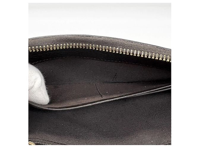 Fendi Portafoglio Zip Around Zucca Coated Canvas Long - vista 6