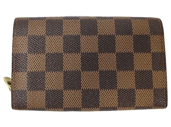 Louis Vuitton Porte Monnaie Tresor Damier - vista 2