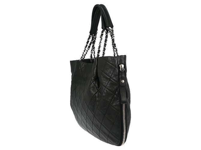 Chanel Timeless CC Expandable Quilted Caviar Large - vista 3