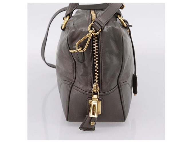 Prada Convertible Bauletto Vitello Shine Medium - vista 3