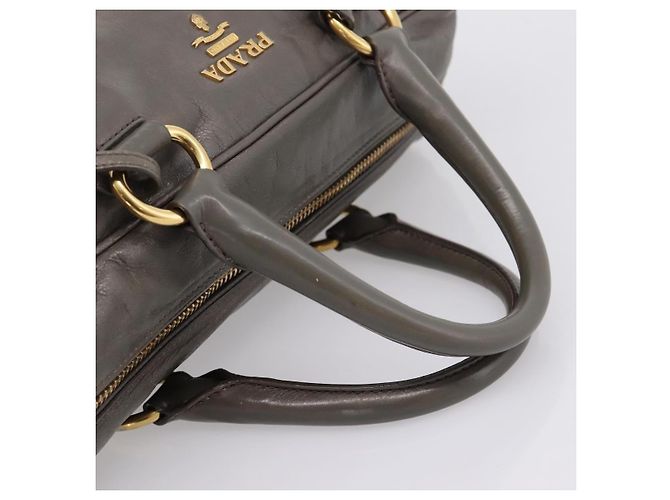 Prada Convertible Bauletto Vitello Shine Medium - vista 7