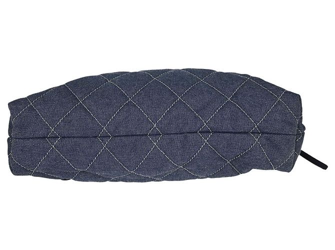 Chanel Bon Bon Quilted Denim Medium - vista 7