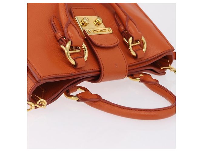 Borsa Convertible Miu Miu con Tasca Frontale in Pelle Medium - vista 7