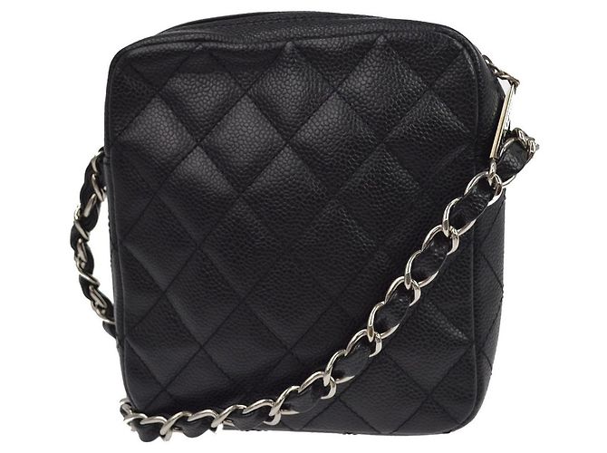 Chanel Vintage Schultertasche Quilted Caviar Mini - Ansicht 2