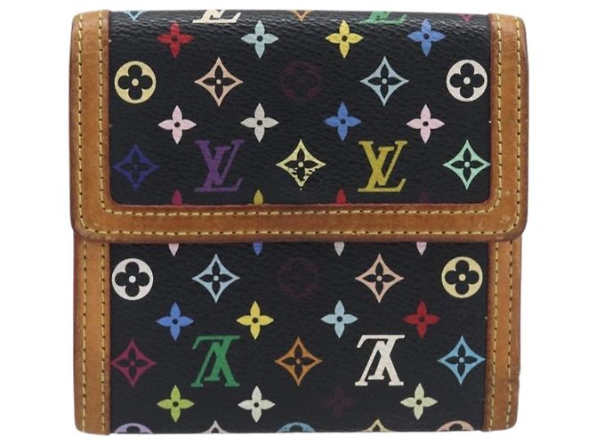 Louis Vuitton Porte-Monnaie Billets Multicolor Canvas - view 2