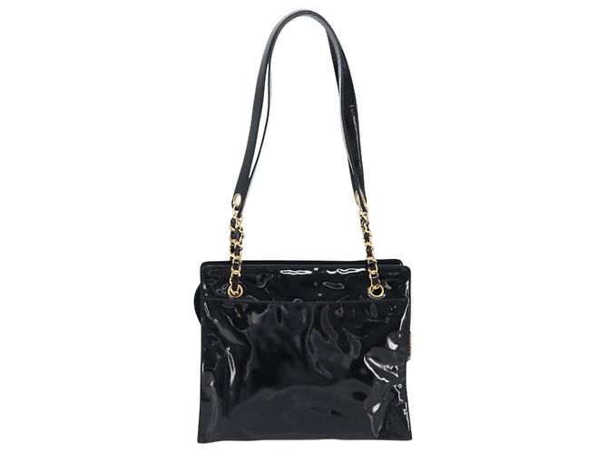 Chanel Coco Mark em couro patente - vista 2