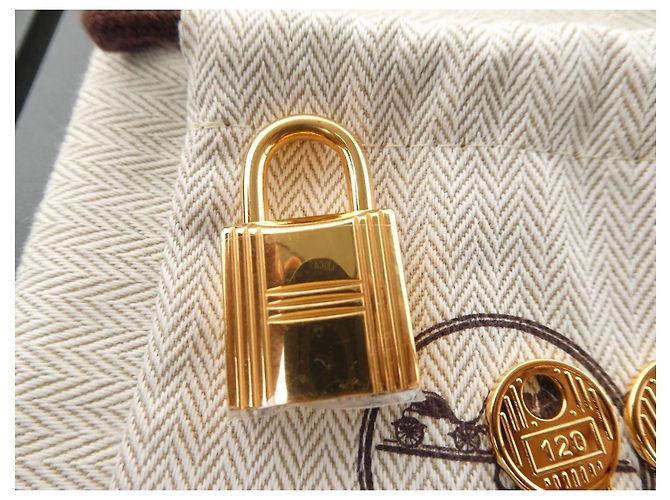 Hermès Lucchetto e Chiavi Placcati Oro - vista 3